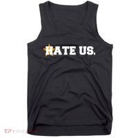 Hate Us Houston Baseball Star Tank Top thumb 0