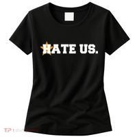 Hate Us Houston Baseball Star Women's T-Shirt thumb 0