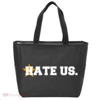Hate Us Houston Baseball Star Tote Bag thumb 0