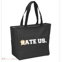 Hate Us Houston Baseball Star Tote Bag thumb 2