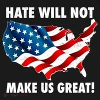 Hate Will Not Make Us Great Doggie Tank thumb 4