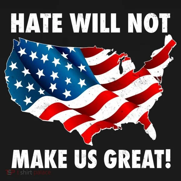 Hate Will Not Make Us Great Doggie Tank