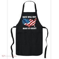 Hate Will Not Make Us Great Apron thumb 0