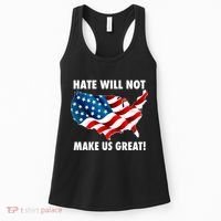Hate Will Not Make Us Great Women's Tank Top thumb 0