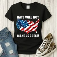 Hate Will Not Make Us Great Women's T-Shirt thumb 3