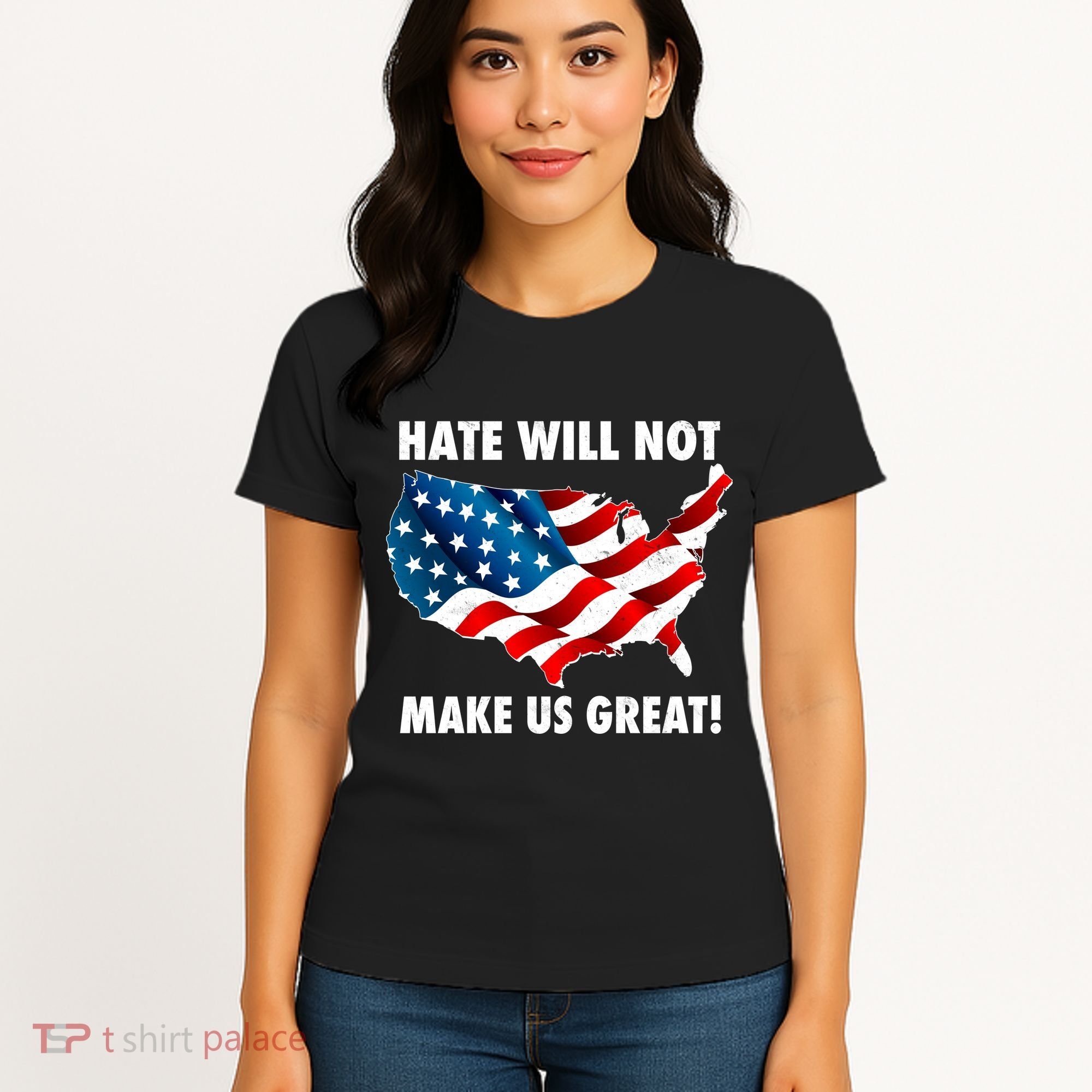 Hate Will Not Make Us Great Women's T-Shirt