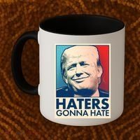 Haters Gonna Hate Poster Pro Trump Coffee Mug thumb 2