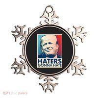 Haters Gonna Hate Poster Pro Trump Ornament thumb 0