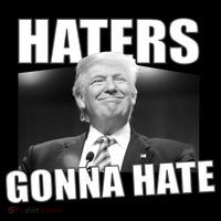 Haters Gonna Hate Trump USA-Made Doggie Bandana thumb 2