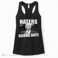 Haters Gonna Hate Trump Women's Tank Top thumb 0