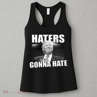 Haters Gonna Hate Trump Women's Tank Top thumb 3