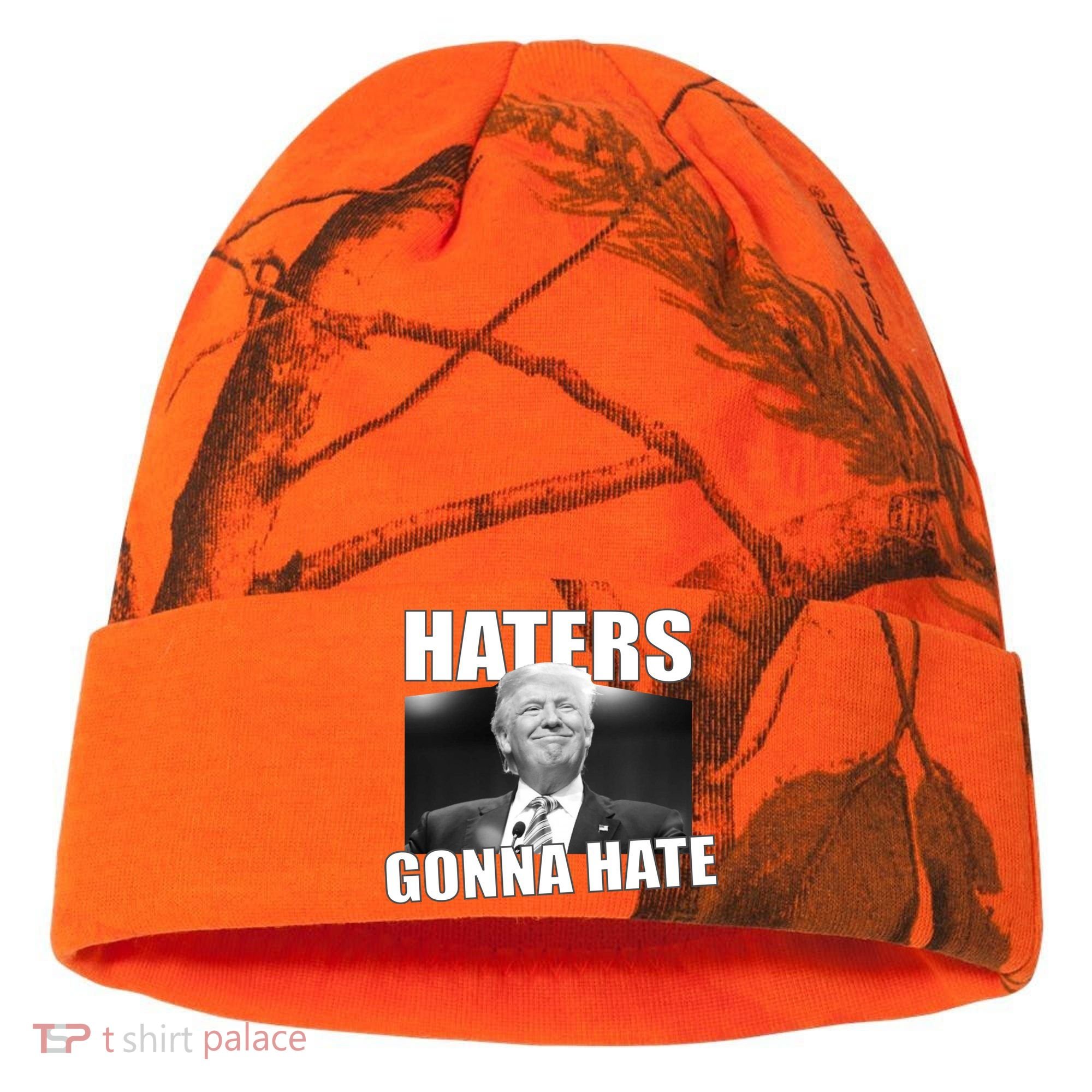 Haters Gonna Hate Trump Kati Licensed 12" Camo Cuffed Beanie
