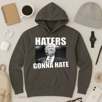 Haters Gonna Hate Trump Hoodie thumb 3