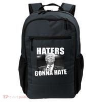 Haters Gonna Hate Trump Backpack thumb 0