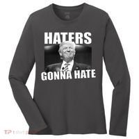 Haters Gonna Hate Trump Women's Long Sleeve Shirt thumb 0