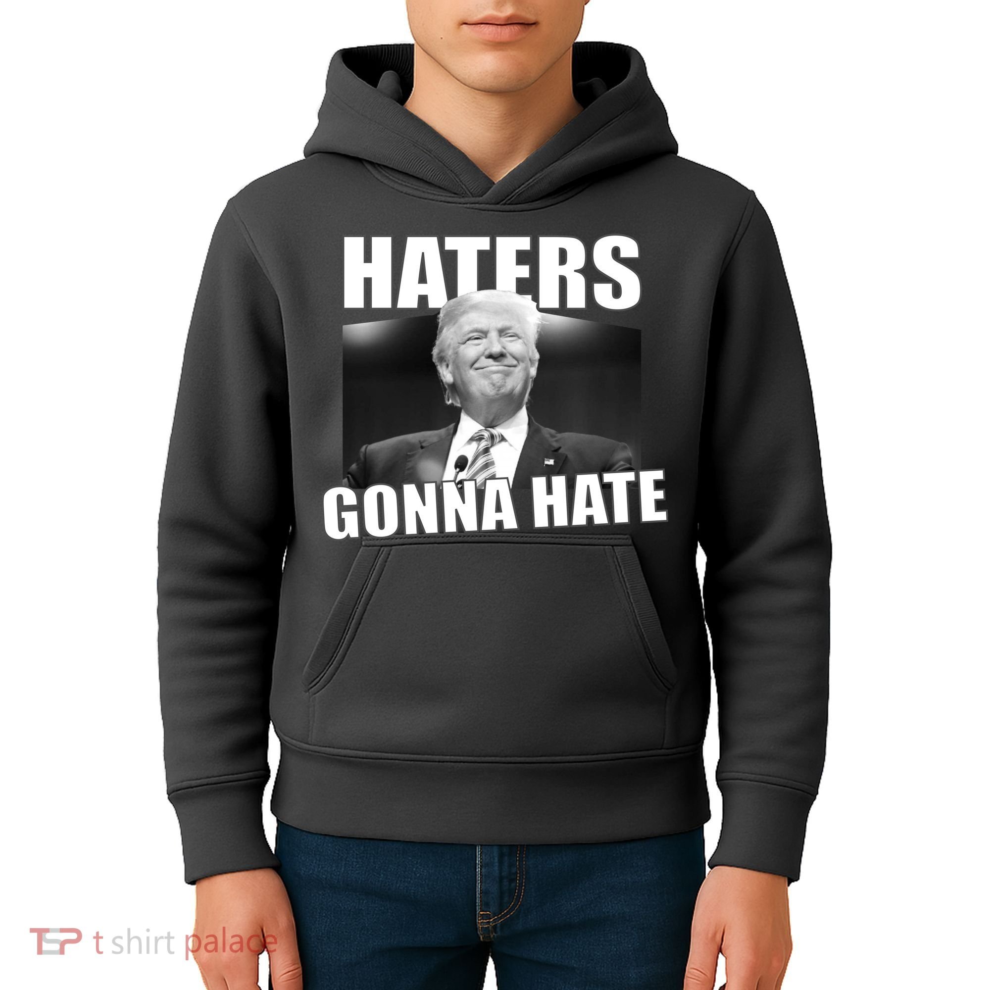 Haters Gonna Hate Trump Kids Hoodie