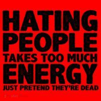 Hating People Takes Too Much Energy Santa Hat thumb 1