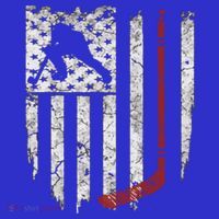 Hockey American Usa Flag Gift Mens Tee Gift Mousepad thumb 1