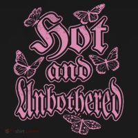 Hot And Unbothered Butterfly Quote Sweatshirt thumb 3