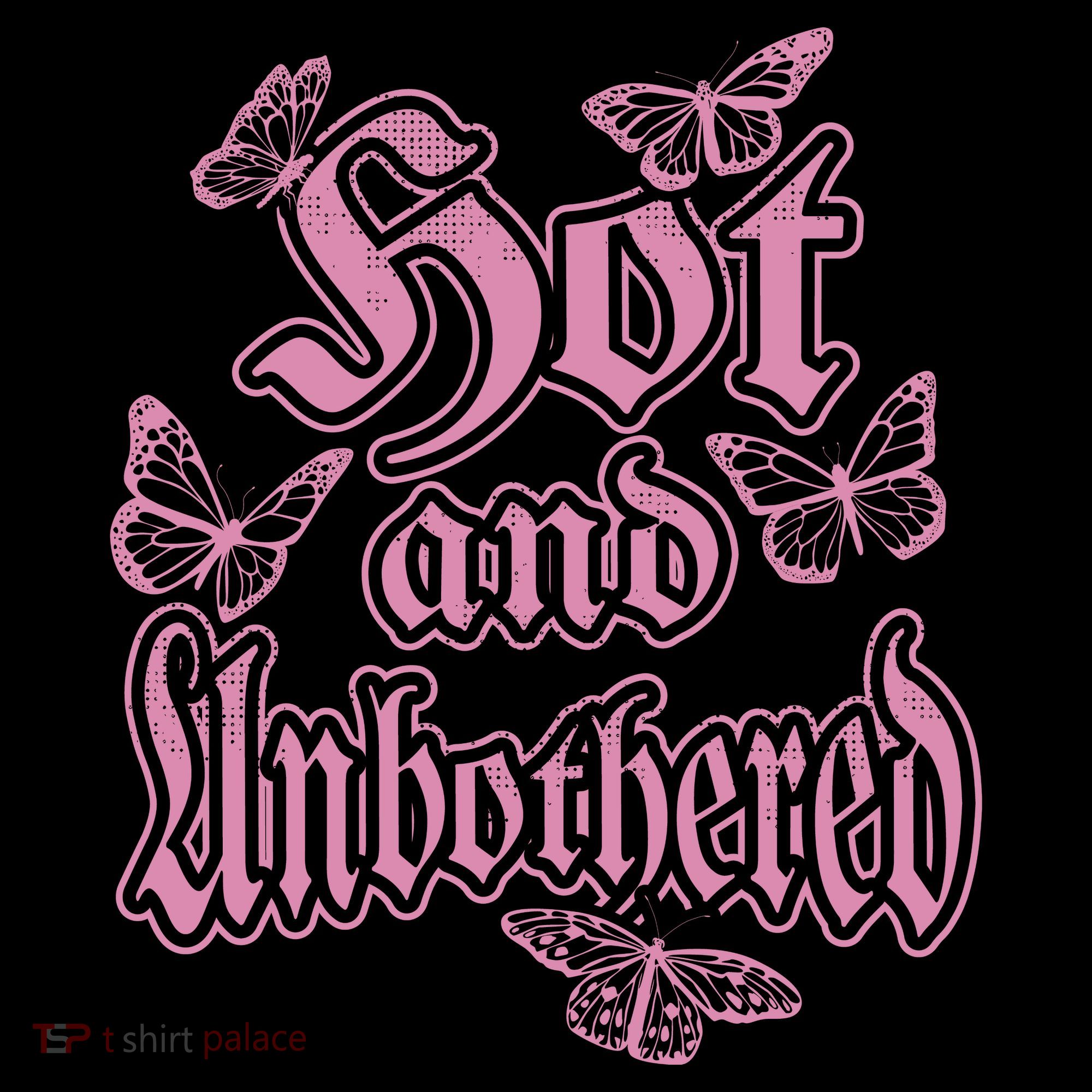 Hot And Unbothered Butterfly Quote Sweatshirt