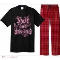 Hot And Unbothered Butterfly Quote Pajama Set thumb 0
