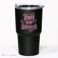 Hot And Unbothered Butterfly Quote Tumbler thumb 0