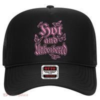 Hot And Unbothered Butterfly Quote Hat thumb 0