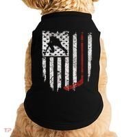 Hockey American Usa Flag Gift Gift Doggie Tank thumb 0