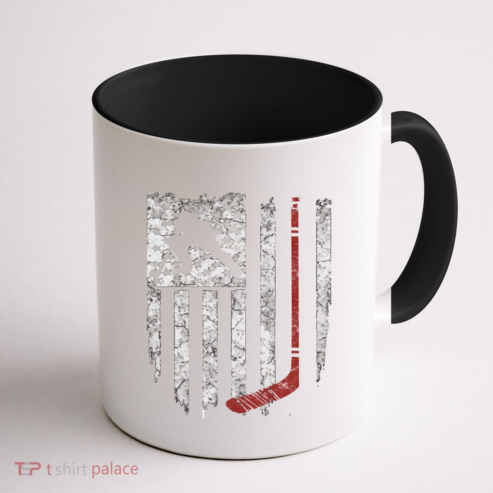 Hockey American Usa Flag Gift Gift Coffee Mug