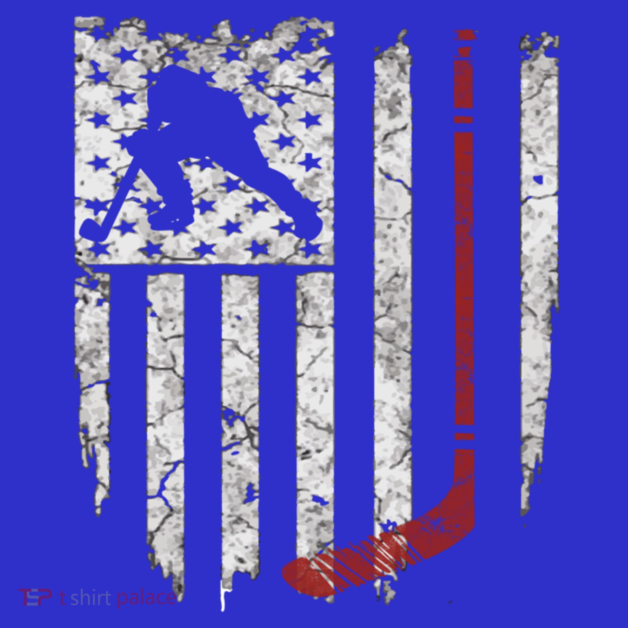 Hockey American Usa Flag Gift Gift Baby Bodysuit