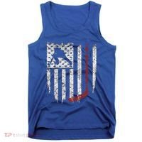 Hockey American Usa Flag Gift Gift Tank Top thumb 0