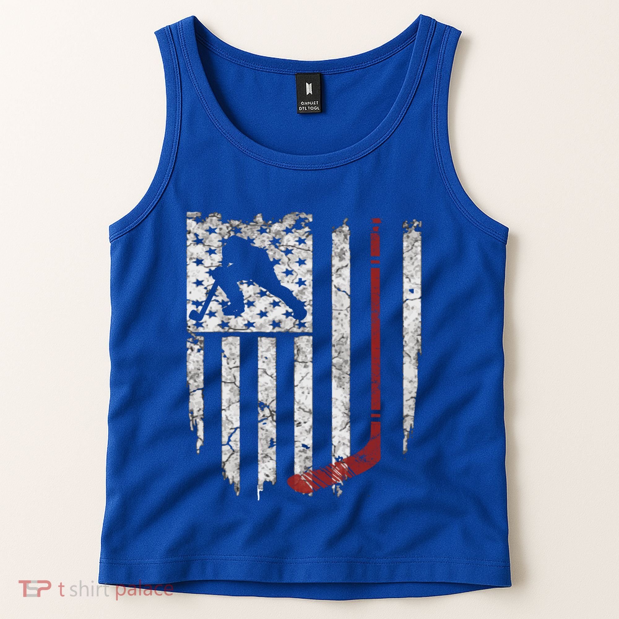 Hockey American Usa Flag Gift Gift Tank Top