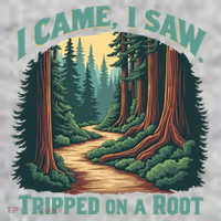  Hiking Adventure Vintage  I Came I Saw I Tripped On A Root T-Shirt thumb 7