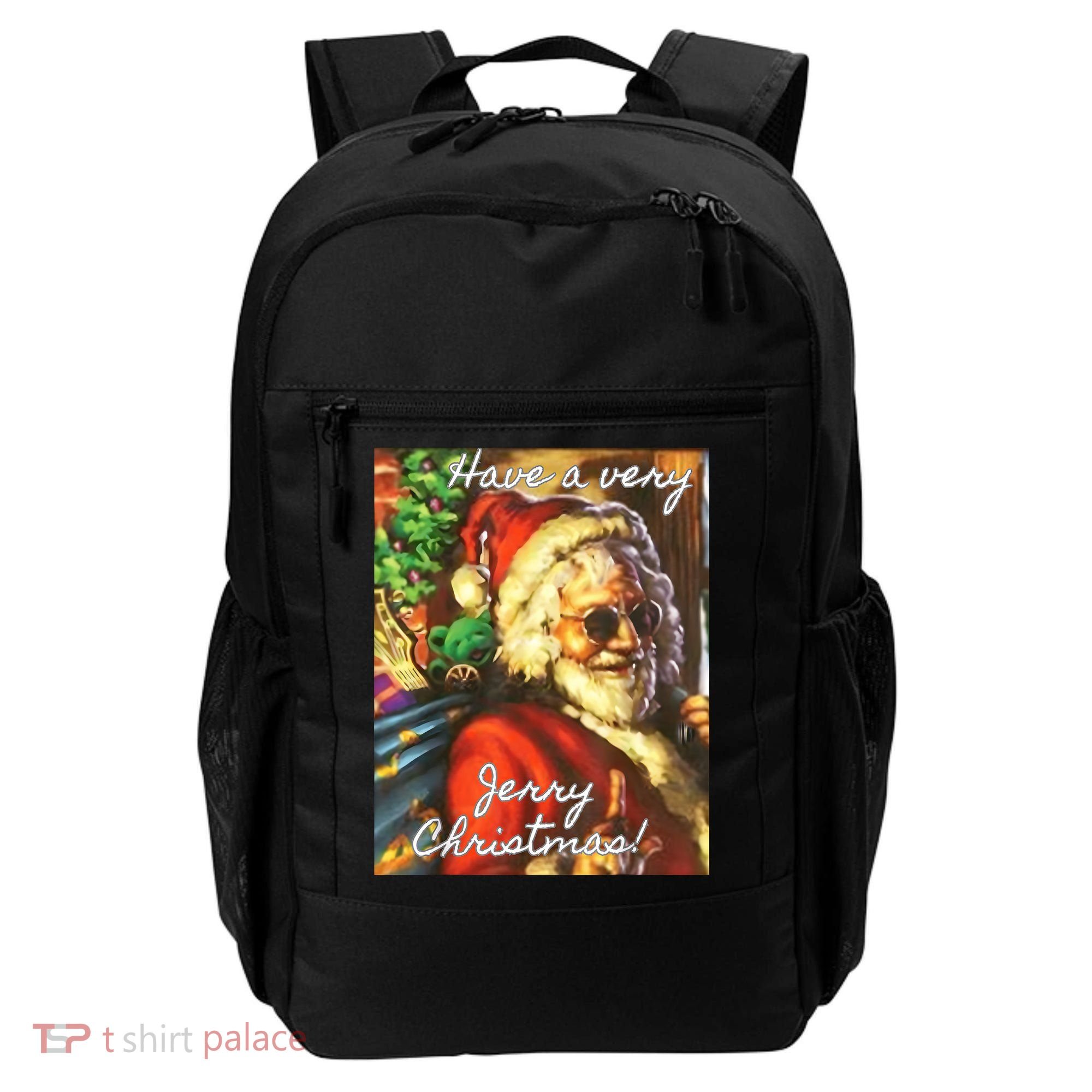 Have A Very Jerry Christmas Santa Holiday Backpack