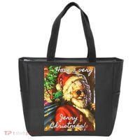 Have A Very Jerry Christmas Santa Holiday Tote Bag thumb 0