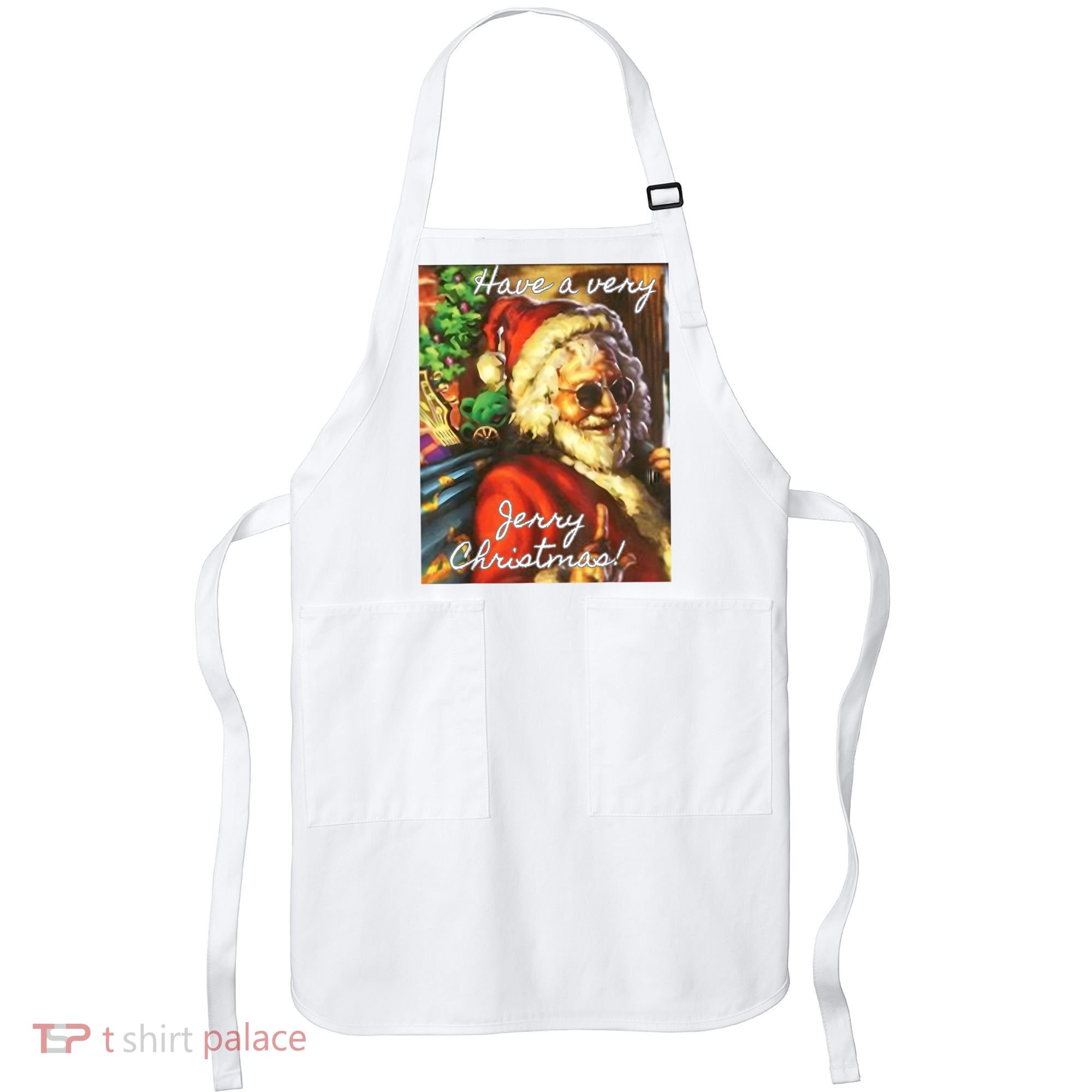 Have A Very Jerry Christmas Santa Holiday Apron