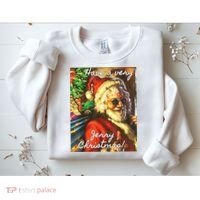Have A Very Jerry Christmas Santa Holiday Sweatshirt thumb 2