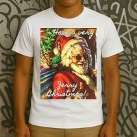 Have A Very Jerry Christmas Santa Holiday T-Shirt thumb 3