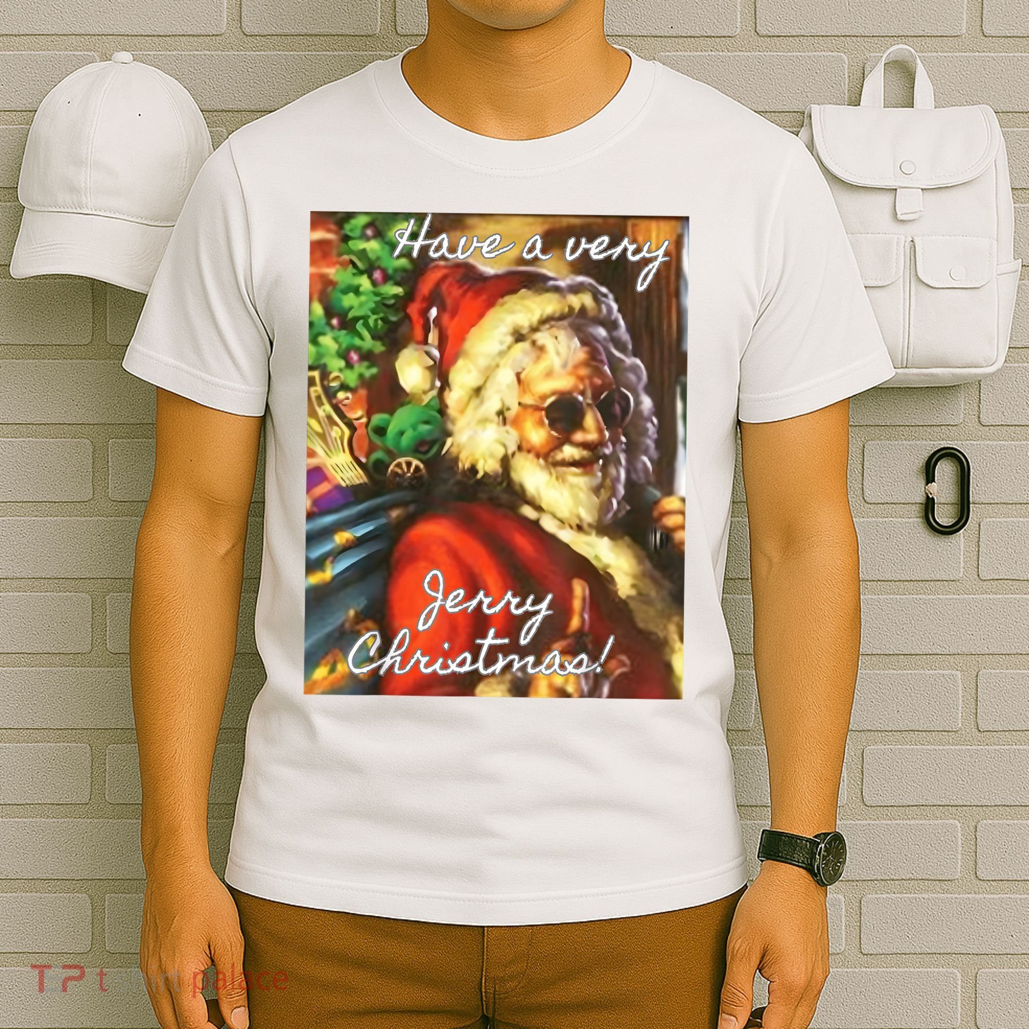 Have A Very Jerry Christmas Santa Holiday T-Shirt