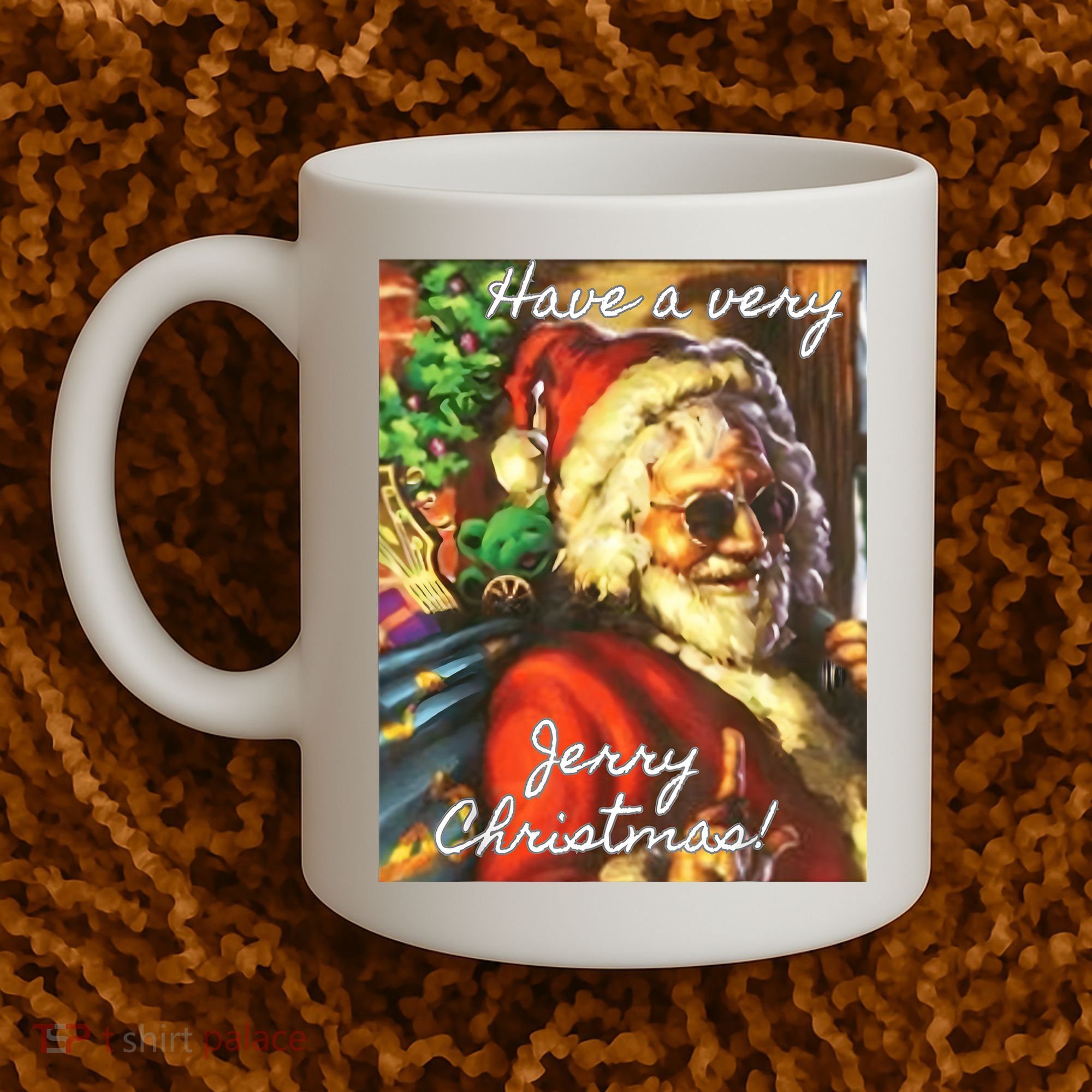 Have A Very Jerry Christmas Santa Holiday Coffee Mug