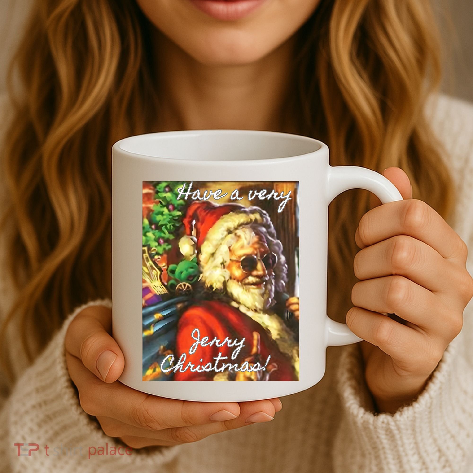 Have A Very Jerry Christmas Santa Holiday Coffee Mug