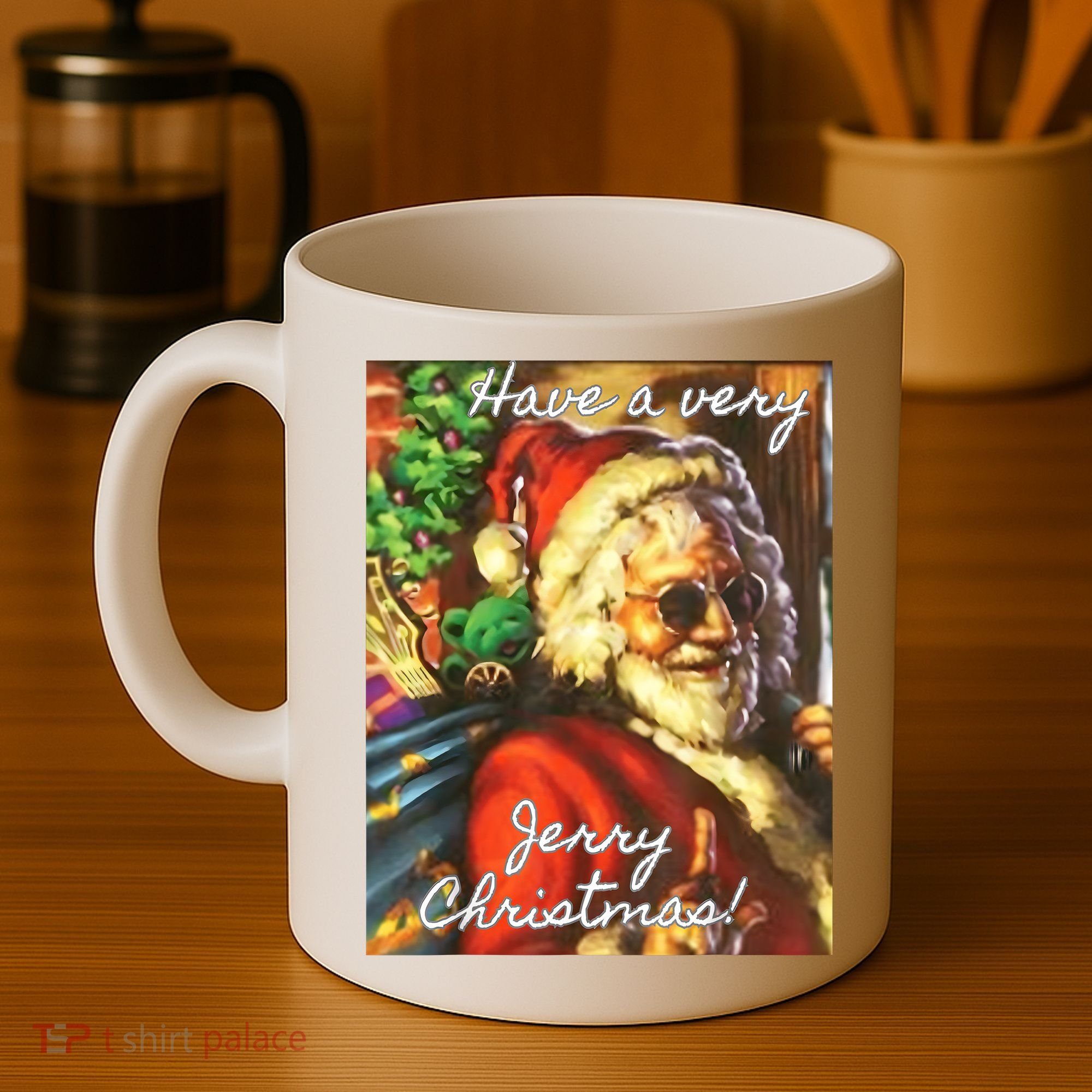Have A Very Jerry Christmas Santa Holiday Coffee Mug