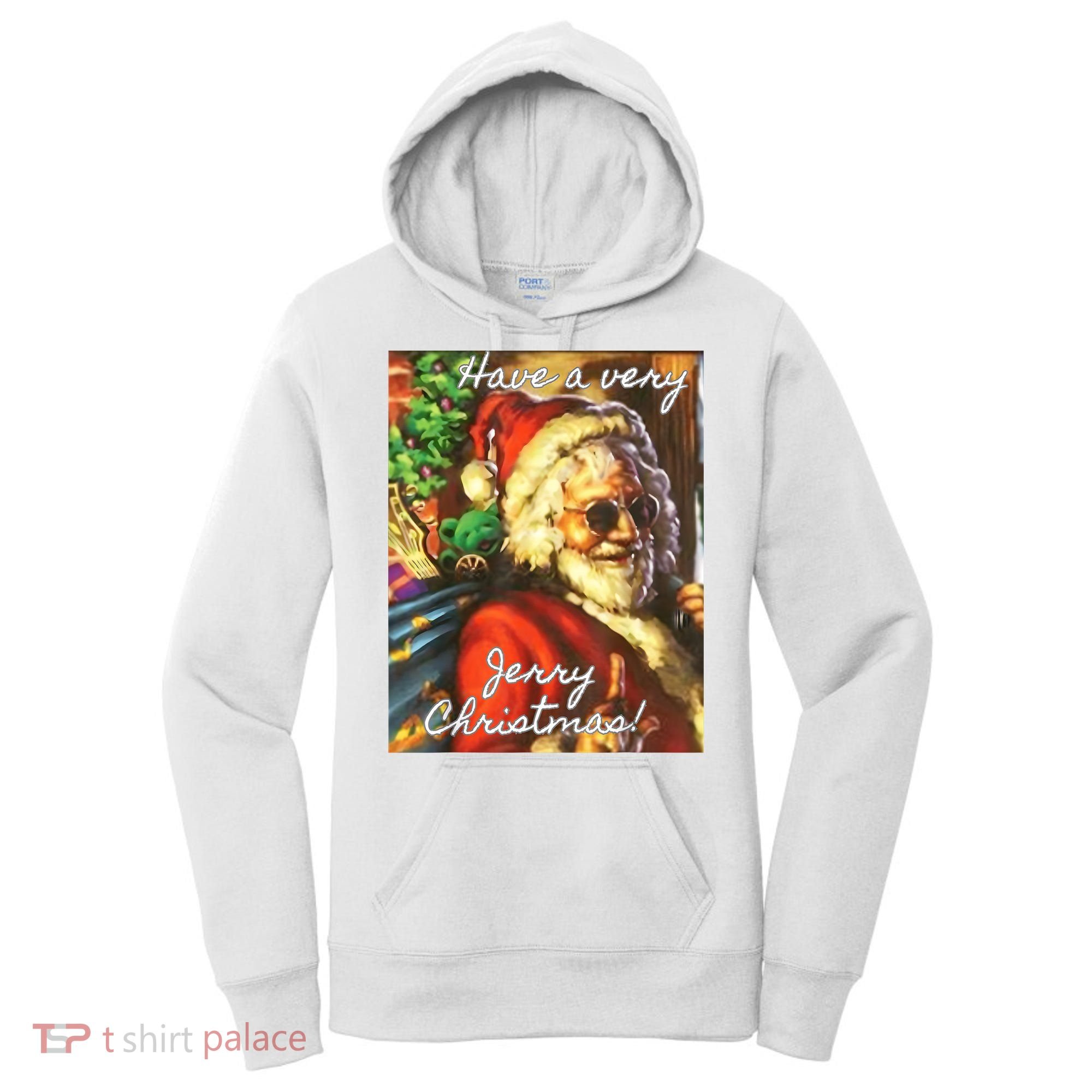 Have A Very Jerry Christmas Santa Holiday Women's Hoodie
