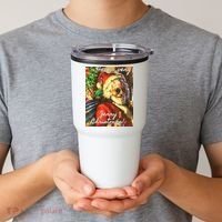 Have A Very Jerry Christmas Santa Holiday Tumbler thumb 2