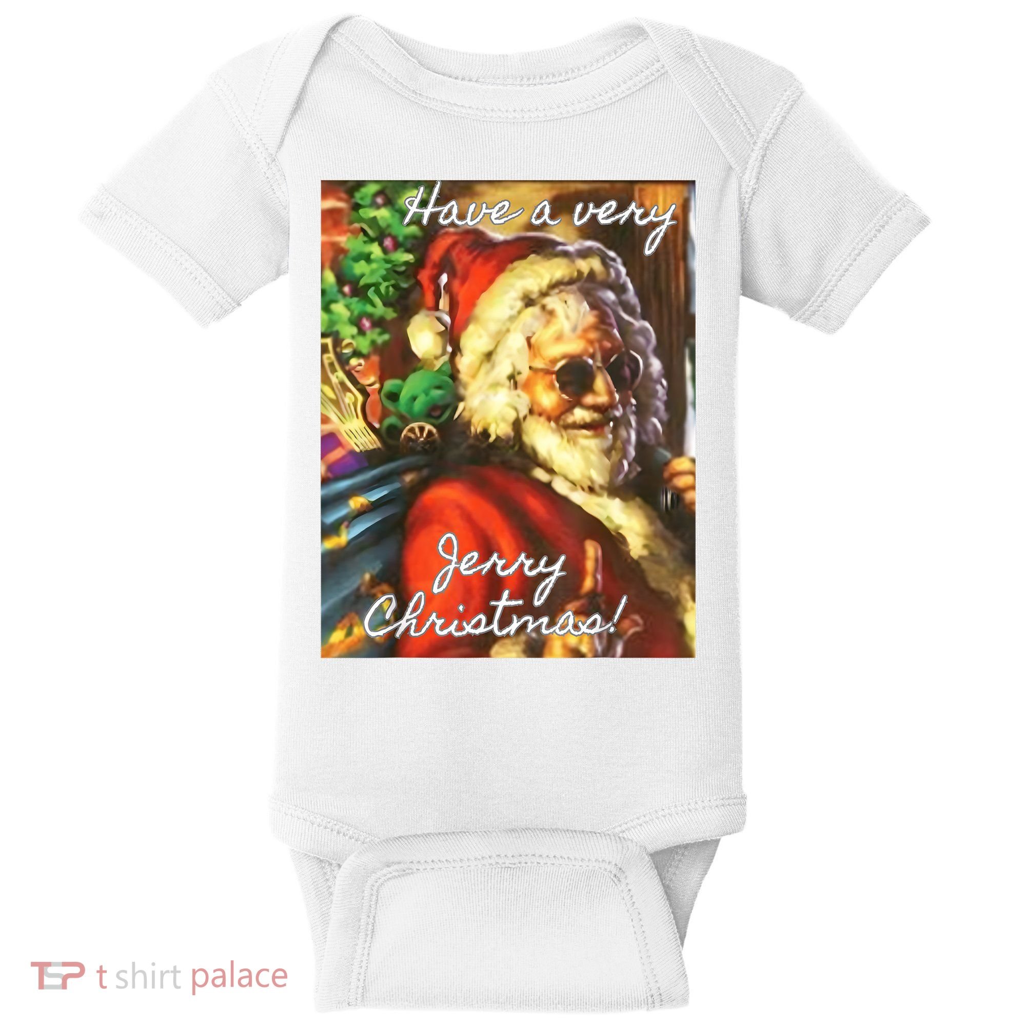 Have A Very Jerry Christmas Santa Holiday Baby Bodysuit
