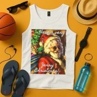 Have A Very Jerry Christmas Santa Holiday Tank Top thumb 4