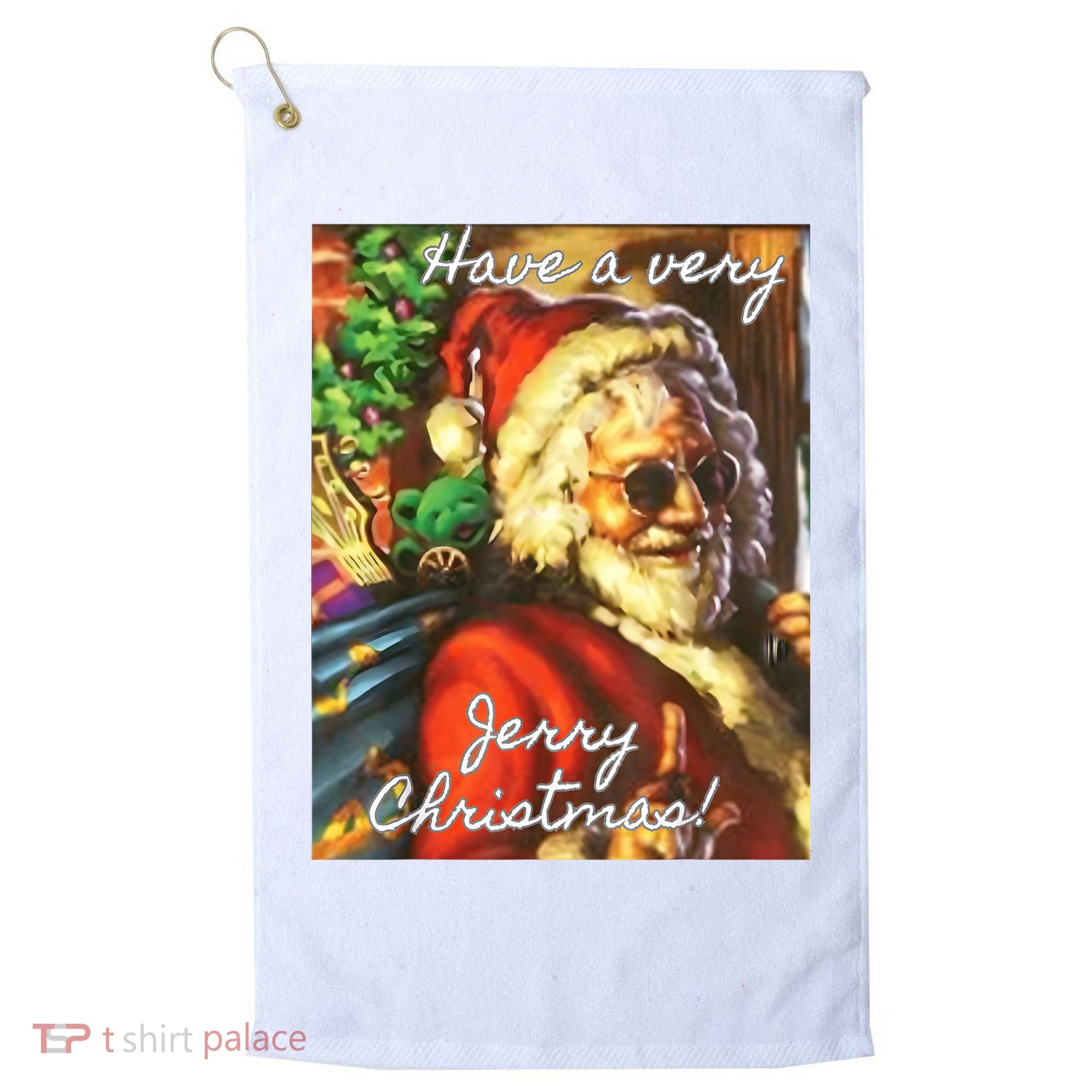 Have A Very Jerry Christmas Santa Holiday Golf Towel