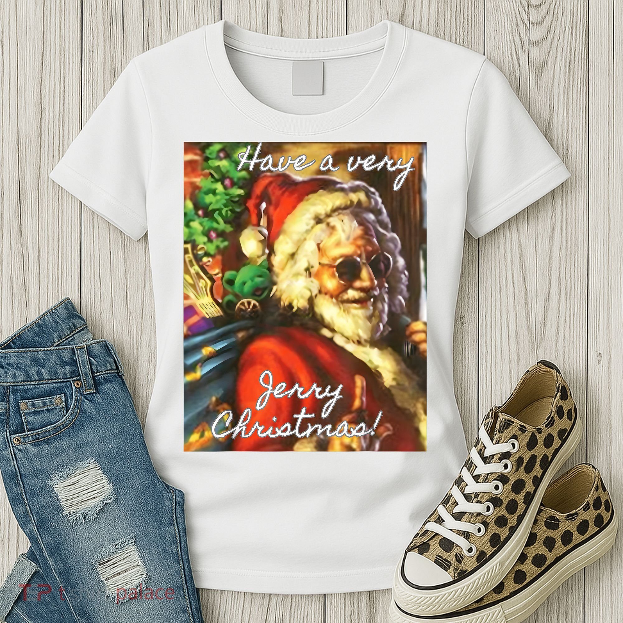 Have A Very Jerry Christmas Santa Holiday Women's T-Shirt