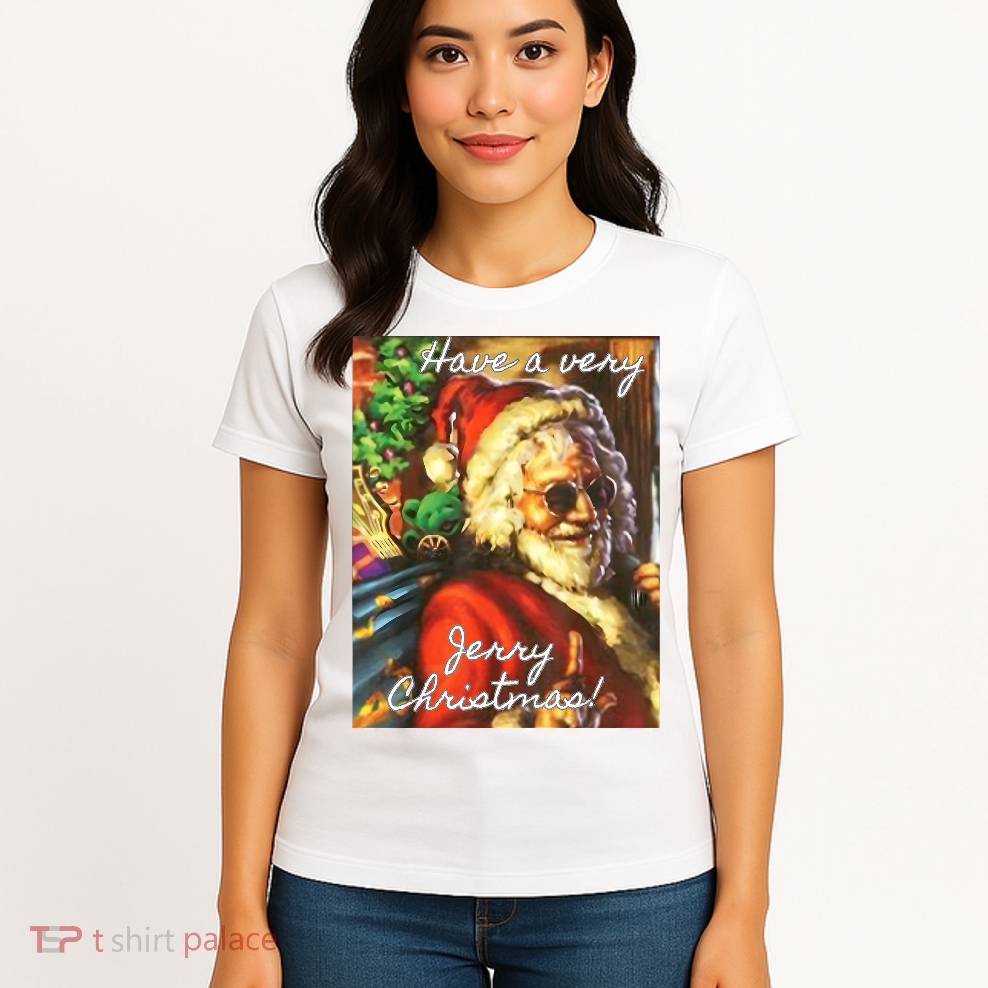 Have A Very Jerry Christmas Santa Holiday Women's T-Shirt