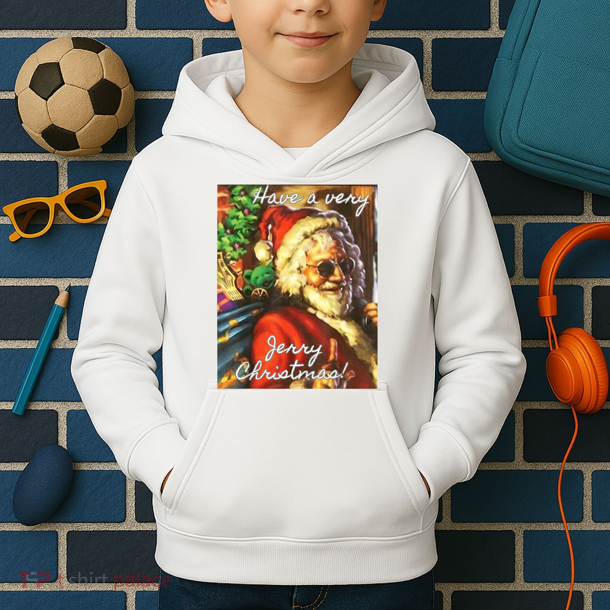 Have A Very Jerry Christmas Santa Holiday Kids Hoodie
